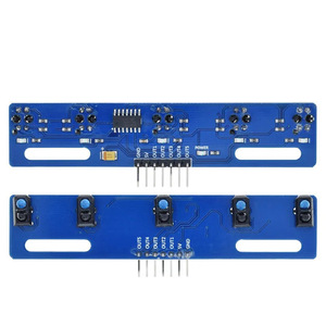 Module de capteur de suivi de ligne infrarouge à 5 canaux Tcrt5000l pour la robotique et les projets de bricolage - Product Image 3