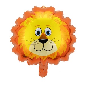 Nuevo Globo de Aluminio con Forma de Cabeza de Animal (Mono, Tigre, Cebra) de 22 Pulgadas, Certificado EN71, Individual, para Fiestas de Navidad - Product Image 6