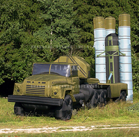 Modèle de lanceur de missiles gonflable de véhicule de simulation gonflable Leurres et cibles de véhicules gonflables