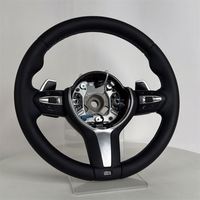 Volant de direction en cuir de style rond classique en gros pour BMW 550D/328M