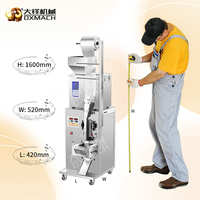 Máquina de equipo de embalaje automatizado para bolsita de café en polvo, bolsa de té, máquina de embalaje de sellado de llenado de aperitivos y alimentos