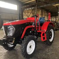 Traktor 100HP Penggerak Roda 4WD untuk Pertanian, Garansi 1 Tahun, Kustomisasi Pabrik, Dijual Murah