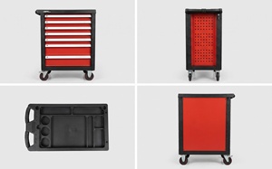ODM OEM Size Logo Stainless Steel <b>Cabinet</b> 7 Drawers 250kg Load Capacity 3-Year Warranty Wholesale Car Repair Camping Daily Use - Product Image 5