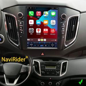 Écran Tesla 10,4 pouces, lecteur multimédia vidéo pour voiture, autoradio 2 Din pour Hyundai Creta 2017, Android 13, GPS, CARPLAY, autoradio stéréo DVD - Product Image 1