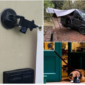 Gancho de Ventosa para Tienda de Campaña de Viaje al Aire Libre, Clip Multiusos para el Hogar con Doble Ventosa para Almacenamiento de Cubiertas - Product Image 6