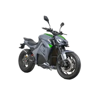 Wuxi CKD 72V 5000W e-moped Moto Electrica 80Ah Off-Road yarış için uzun menzilli elektrikli motosiklet Max. Speed> 80km/s