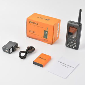 ZX580 <span class=keywords><strong>Internet</strong></span> <span class=keywords><strong>Telecom</strong></span> Walkie Talkie Radio bidireccional Teléfono inteligente de largo alcance Teléfonos celulares Radio con tarjeta SIM - Product Image 2
