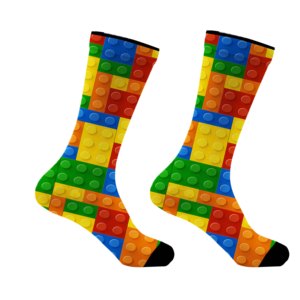 Tự làm khối thiết kế độ nét cao 360 kỹ thuật số thể thao in vớ - Product Image 2