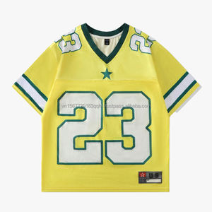 Nueva Camiseta de Fútbol para Hombre, Estilo Moderno, Holgada, de Manga Corta, Transpirable, de Secado Rápido, Anti-UV, Juvenil, Deportiva - Product Image 4