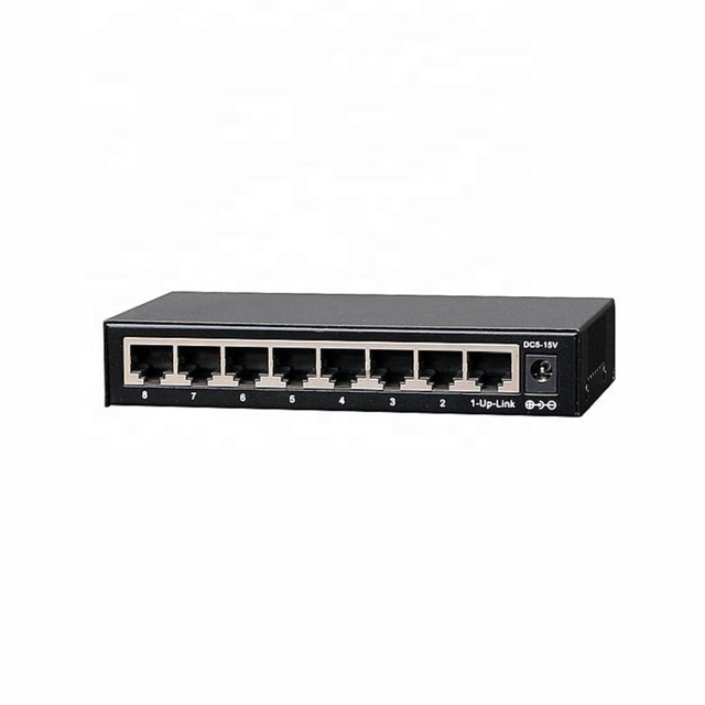 8 Port PoE Switch 250M VLAN Industrial Ethernet Converters 10/100/1000Mbps CCTV IP Camera Network Switch Devices