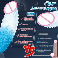 Dildo monstre en silicone, Phallus animal, Dildo fantaisie extraterrestre, Plug anal épais, Jouets sexuels anaux pour adultes pour hommes et femmes