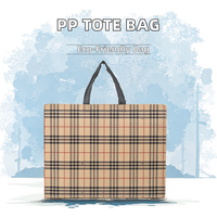 Spunbond-Vliesstoff für wiederverwendbare Handtaschen, Baby- und Erwachsenen-Inkontinenzwindeln mit individuellem Markenlogo und Griff.