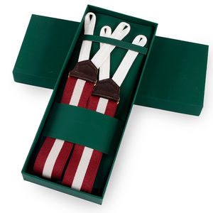 Bretelles et Ceintures Ajustables Personnalisables avec Logo – Boîte Cadeau OEM/ODM – Bretelles Élastiques Multicolores Économiques pour Hommes Tendance - Product Image 4