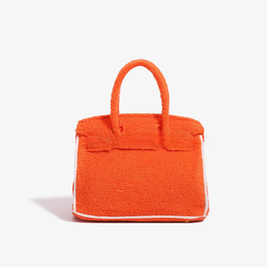 Borsa Tote da <span class=keywords><strong>Donna</strong></span> Classica e Alla Moda con Fibbia Dorata, Grande Capacità, Realizzata in Tessuto Spugna - Product Image 4
