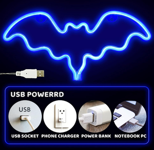 Неоновая Ночная лампа на батарейках - Product Image 5