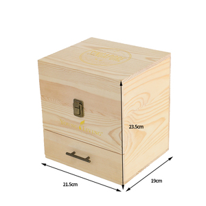 Thông Bằng Gỗ Tinh Dầu, Hộp 3 Lớp 59 Khoang Có Thể Gập Lại Tinh Dầu Chai Lưu Trữ Rack Hiển Thị - Product Image 1