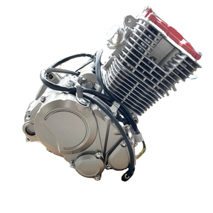 Moteur de moto OEM 300CC monocylindre 4 temps refroidi par huile, démarrage électrique, moteur vertical YTX300 pour assemblage de moto E - Product Image 1