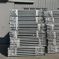 Étai long en acier à haute capacité de charge pour support de dalle, étai de coffrage, étai de soutènement