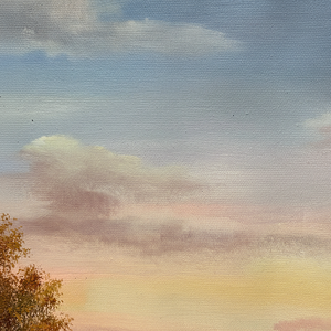 Dipinto a Mano 100% su Tela, Olio su Tela 20x24 Pollici, Arte Classica di Campo Aperto - Product Image 1