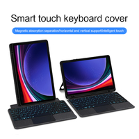 Rubia casing Keyboard nirkabel, untuk Samsung Galaxy Tab S9 S6 Lite A8 10.5-Keyboard Tablet Arab baru