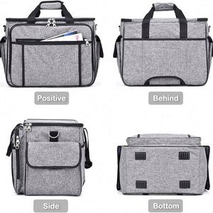 Free Sample Rolling Sewing Machine <b>Case</b>, Detachable Rolling Sewing Machine <b>Carrying</b> <b>Case</b> on Wheels, Trolley Tote Bag - Product Image 4