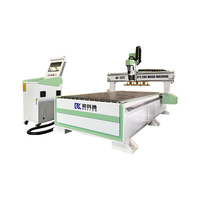 Machine CNC industrielle robuste pour le travail du bois, 3 axes, commande Syntec, changeur d'outils automatique, routeur