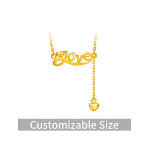 จี้สร้อยคอทองคำแท้ 24K รูปใบโคลเวอร์สี่แฉก ทองคำบริสุทธิ์ <span class=keywords><strong>999.9</strong></span> ปรับแต่งวัสดุได้ ของขวัญนำโชคสำหรับผู้หญิง - Product Image 5