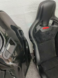 Автомобильные гоночные сиденья регулируемые синие тканевые откидные ковши универсальные спортивные сиденья - Product Image 4