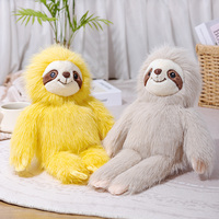 Peluche sensorielle personnalisée en forme de paresseux pour enfants et adultes, OEM, jouet anti-stress, poupée en peluche