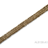 Accessoires de vêtements de bricolage à sangle tressée multicolore de 33mm, décoration de chapeau haut de forme, couture, textile, dentelle mille-pattes