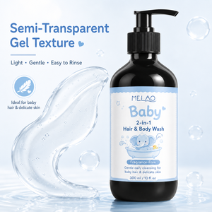 Fragrance Free Baby 2 In 1 Hair Body <b>Wash</b> <b>Soap</b> Free Sulfate Free Mild Shampoo Gel For Sensitive Delicate Skin Daily Care <b>wash</b> - Product Image 1