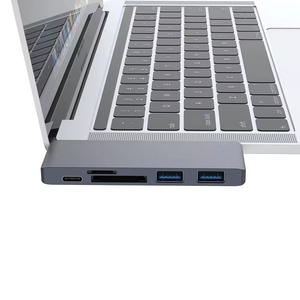 5 1 USB C HUB USB3.0 + USB2.0 + CardReader + PD Giao diện 8 1 USB 3.1 Docking Station Adapter vật liệu nhôm sạc máy tính - Product Image 3