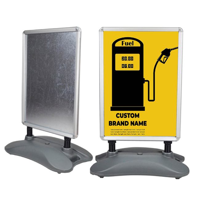 Snap Frame Poster Stand Outdoor Road Sign Water Base Display Standing Advertising Poster Stand