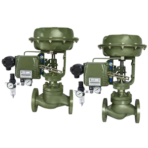 Vanne de régulation modulante 4-20 mA, bride WCB, vanne de régulation pneumatique à retour par ressort - Product Image 3