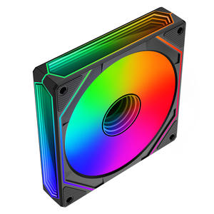 Ventilateur de refroidissement CPU ARGB Prism 6e génération 12 cm 5V 3 broches/4 broches PWM à contrôle de température pour boîtier d'ordinateur, dissipateur thermique en plastique - Product Image 2