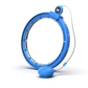 2023 staccabile Smart Hoola Hoops Fitness attrezzature da palestra allenamento sportivo esercizio ponderato Smart Hula Ring Hoop