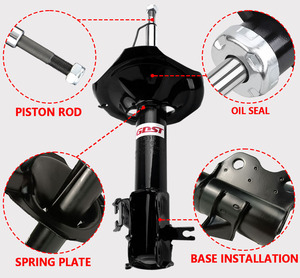 Gdst อะไหล่48510-12D00 KYB 339114สำหรับ Pontiac VIBE <span class=keywords><strong>Toyota</strong></span> Corolla Matrix เพลาหน้าขวา - Product Image 2