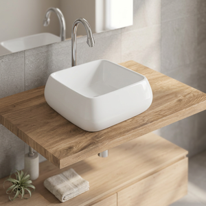 Lavabo de table au design moderne, prix de gros, diverses formes, lavabo en céramique artistique, lavabo à poser sur table - Product Image 4