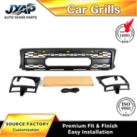 Pièces automobiles JAXP, calandre avant en plastique noir mat/gris avec éclairage, nouveau style, compatible avec les modèles 1987-1989