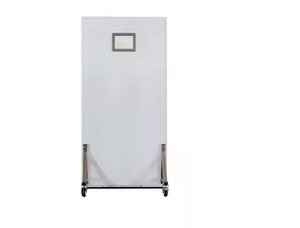 Pantalla móvil de plomo para hospitales, escudo anti rayos X con ventana de vidrio de plomo para sala de tomografía computarizada - Product Image 5