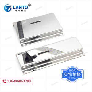 แผ่นฐานตัวปรับแรงดันสแตนเลส LANTO แผงยึดท่อแก๊ส แผงจ่ายลม - Product Image 1