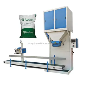 Máquina De Embalagem Quantitativa Semi Automática De Partículas Para Materiais De Construção De Milho De Açúcar De Arroz