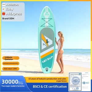 Tabla de surf inflable Jingciren Boutique ABYSUP, tabla de paddle surf, tabla SUP para deportes acuáticos, elegante empaque en caja de regalo - Product Image 1