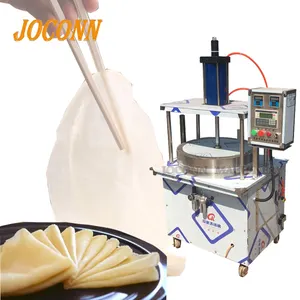 Easy-operation factory price thickness adjustable crepe making machine roti chapati production line with high efficiency