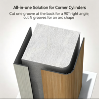 Paneles de Pared de Bambú y Carbón Vegetal para Diseño de Interiores, Paneles de Pared Coextruidos de Fibra de Carbono y Cristal, Decoración de Hoteles, Paneles y Tableros de PVC
