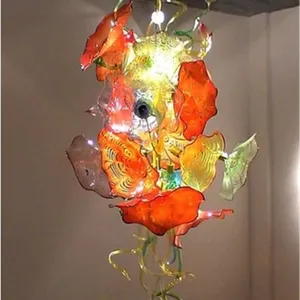创意威尼斯灯饰特殊花朵造型艺术盘仿古穆拉诺玻璃吊灯