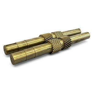 ชิ้นส่วนเครื่องจักรกล แกนเหล็กกล้า แกนสไปลน์ แกนเกียร์ - Product Image 1