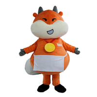 Costume de mascotte de vache personnalisé de dessin animé de festival, costume de dragon gonflable exquis pour la marche, pour la publicité
