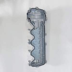 Cubierta de válvula de motor de aluminio cubierta de válvula de motor izquierda y derecha con juntas para Ford Mustang <span class=keywords><strong>Lincoln</strong></span> <span class=keywords><strong>Navigator</strong></span> V8 # 9L1Z6582D 9L1Z6582C - Product Image 2