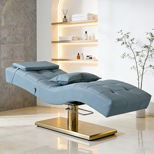 Cama de Salón de Belleza de Lujo para Pestañas, Silla Curva para Extensión de Pestañas, Cama Ergonómica de Masaje, Cama para Cuidado Facial para Espacios de Belleza Profesionales - Product Image 2